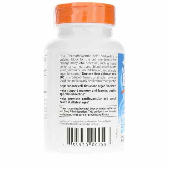 Calamari DHA 500 Mg, DRB